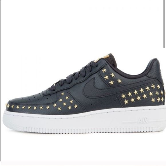 Nike Air Force 1 ‘07 XX Star Studded Oil Grey 9.5 - Picture 5 of 9